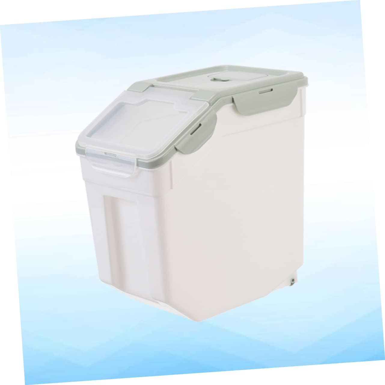 Pet Food Storage Bin Large Pp Plastic Barrel Dog Food Containers Sealed Storage Case