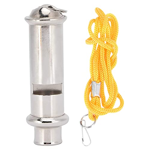 Yardwe Silver Pigeon Tail Whistle Bird Training Whistle for Sports and Outdoor Activities