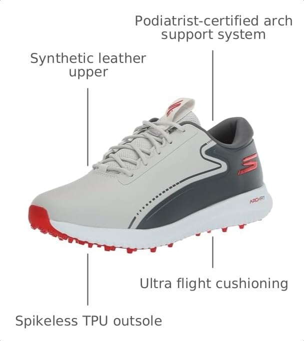 Image of Skechers Men's Max Fairway 3 Arch Fit Spikeless Golf Shoe