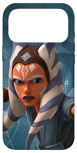 スター・ウォーズ クローン・ウォーズ アソーカ ターノ ブルー スマホケース iPhone 17 Pro Max 用