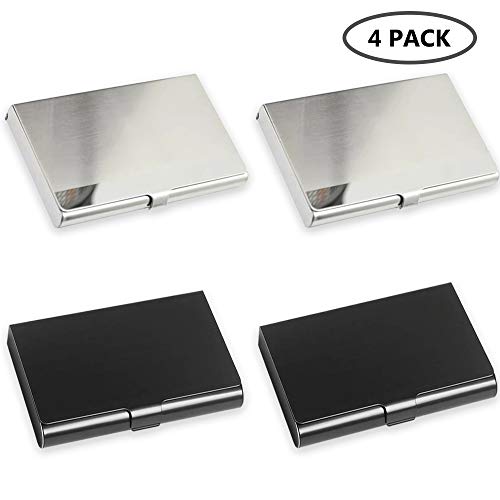 JEZOMONY Porta Biglietti da Visita in Metallo