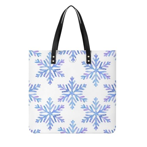 Sac à main shopper Flocon de Neige : fini le manque de place en voyage de week-end