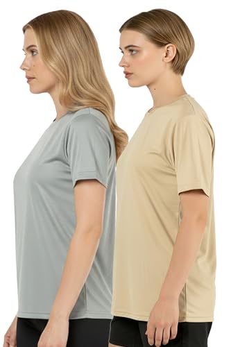 Image of SHAUN Women Loose Fit Tshirt Dryfit(904W02 $P Pack of 2)