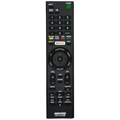 Generic RMT-TX100U Universal Remote Control Fit for All Sony LCD LED HDTV Smart bravia TVs - No Setup Needed