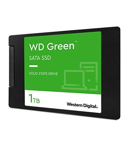 Western Digital 1TB WD Green Internal PC SSD Solid State Drive - SATA III 6 Gb/s, 2.5