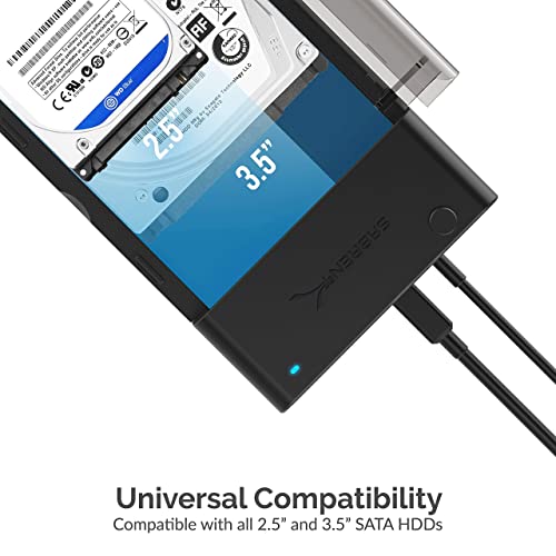 Docking USB 3.0 a SATA para discos 2.5/3.5" con ventilador miniatura 6