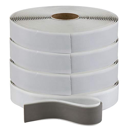 RecPro RV 8.5' Wide Rubber Roof Repair Kit | Weatherproof | Butyl | Made in USA (30 ft)