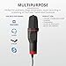 immagine 3Trust GXT 212 Mico Microfono Gaming con Connessione 3.5 mm e USB, Nero