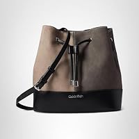 Calvin Klein Women's Gabrianna Bucket Shoulder Bag Handbag, Grey, OS — image 5