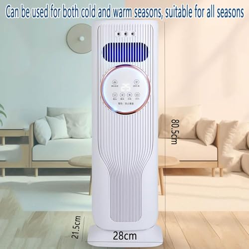 Climatiseur portable efficace avec minuteur 12h et télécommande - 8