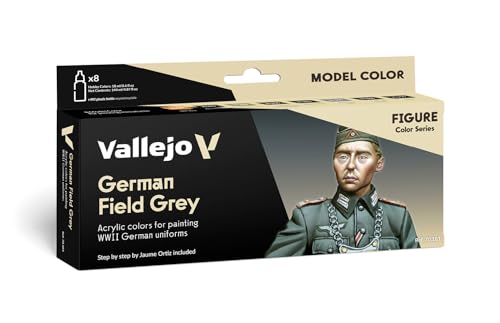 Peinture modélisme German Field Grey Vallejo pour réussir les uniformes de figurines