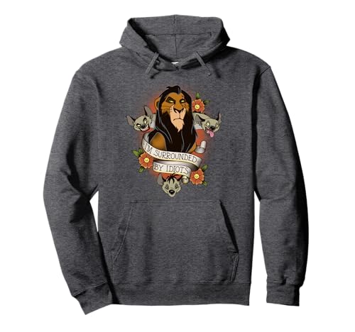 Sweat Le Roi Lion Scar sweat à capuche chaud résistant qui ne bouloche pas
