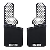 RENO Mud Flaps, Driver & Passenger Sides Splash Guards Heavy Duty Vehicle Sediment Protection Compatible with Universal Truck SUV Off-Road Car (Front/Rear, Only 2PCS)