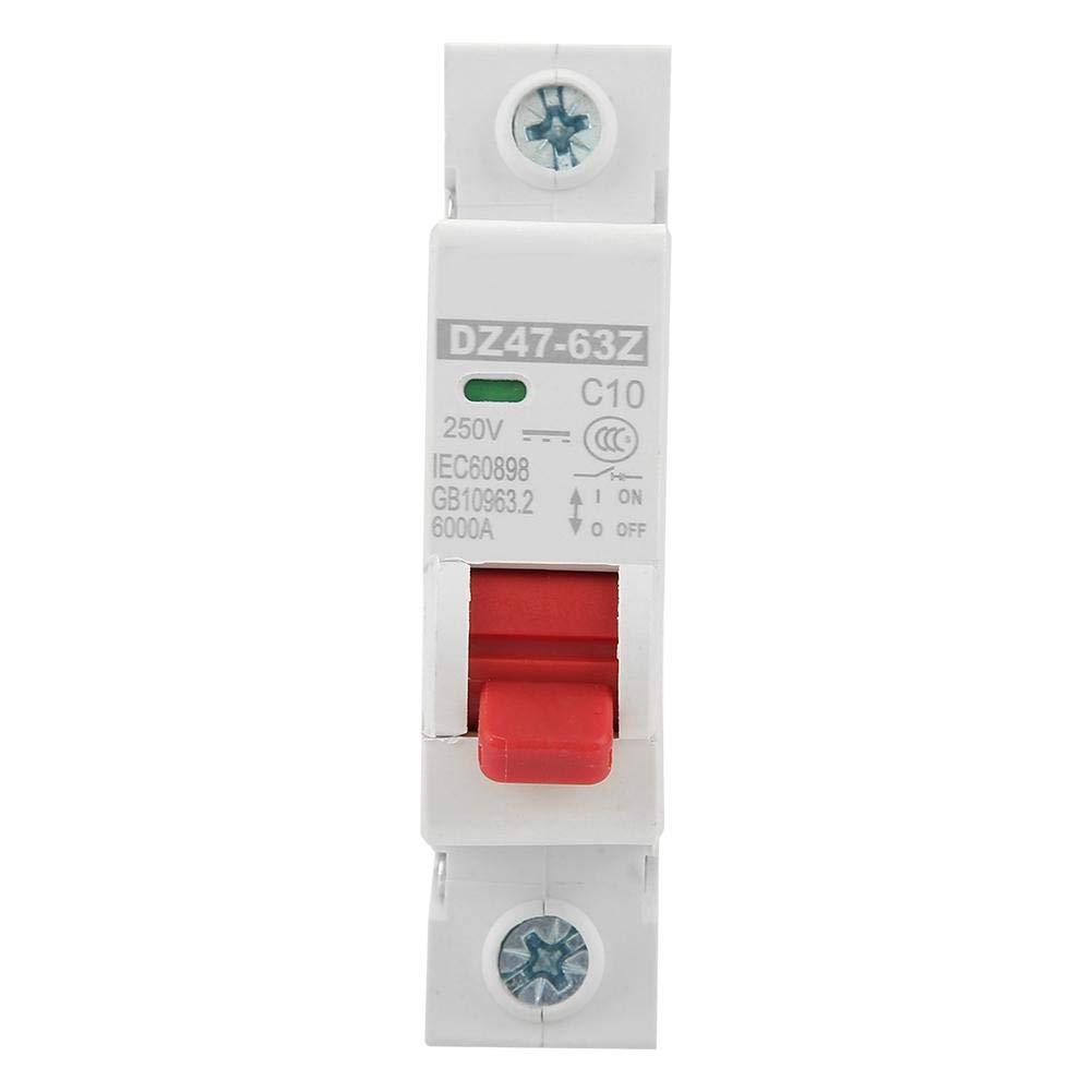 DZ47-63Z-1P 10A DC Disyuntor Protección Contra Fugas Interruptor de Aire