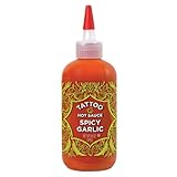 TATTOO Hot Sauce, Authentic Spicy Garlic, Flavor Packed & Delicious, Medium Scoville (8.5 Ounce (Pack of 1))
