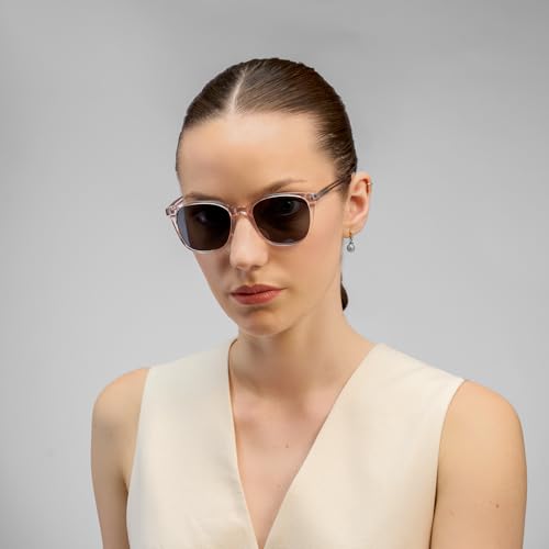 Image of John Jacobs Full Rim Square | Polarized and 100% UV Protected | For Men & Women | Large | JJ S14672