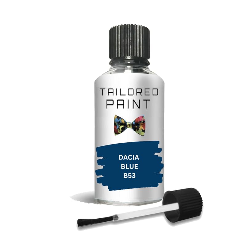 Tailored Paint Touch Up Paint Bottle Stone Chip Scratch Repair For Dacia - Blue B53