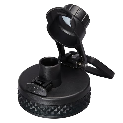 DIGJUPER Auto Spout Lid with Button Lock, Replacement Flip Lid of 2.22