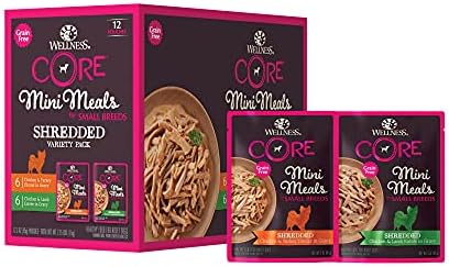 Wellness CORE Small Breed Mini Meals Shredded Variety Pack Adult ...