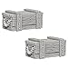 WizKids Deep Cuts Unpainted Miniatures Terrain: Wave 4: Crates