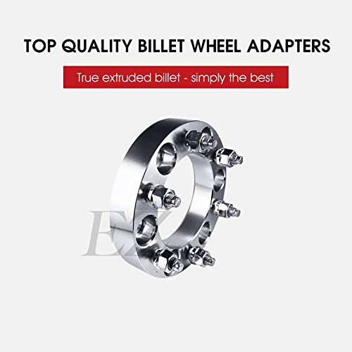 Ezaccessory 4 Wheel Adapters 6X5.5 To 6X120 Thickness 1.25 Inch #TOP2