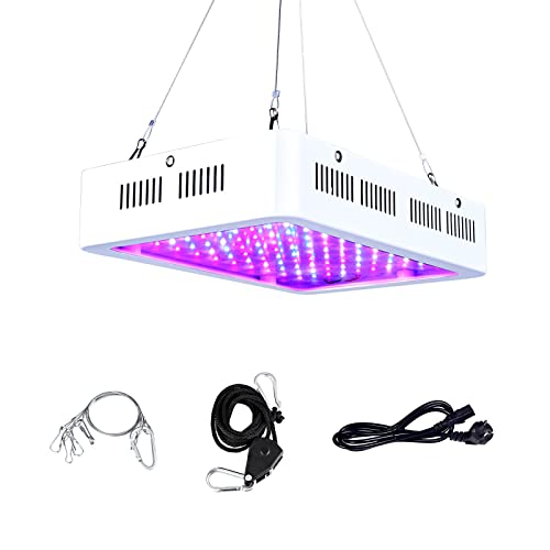 SKSYZN 800W LED Plant Grow Light with Red and Blue full Spectrum, dual ...