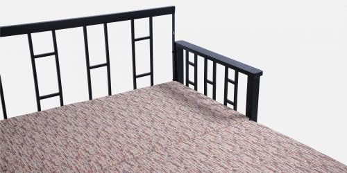 Image of Ubpon 3 Seater Metal Sofa Cum Bed with Hydraulic Storage | King Size Sofa Cuma Bed | Metal Sofa Set for Living Room, Guest Room D10 Multi Sofa King