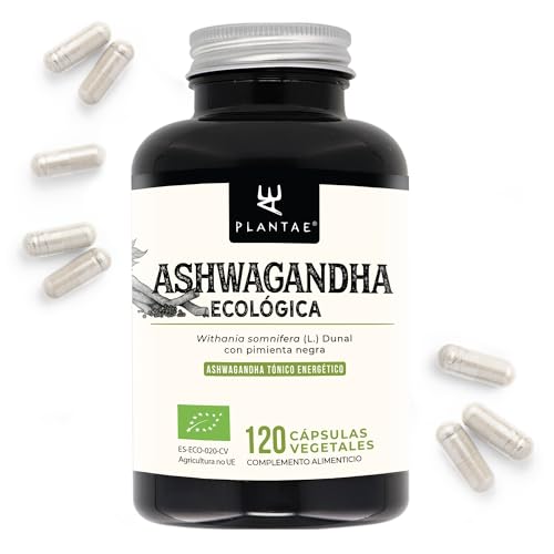 ASHWAGANDHA ECOLÓGICA KSM-66® * Plantae (120 cápsulas)