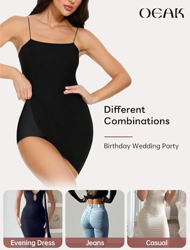 Image of OEAK Tummy Control Shapewear for Women Seamless Girdle High Waisted Body Shaper Underwear Panty Smooth Under Dress Shapewear