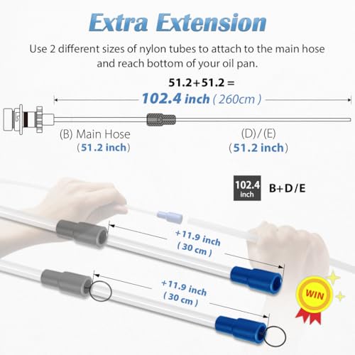 FIRSTINFO A1106USY3 15L Patented Pneumatic/Manual Oil Extractor 3 Tubes by FIRSTINFO TOOLS FIT YOUR NEEDS - Image 4