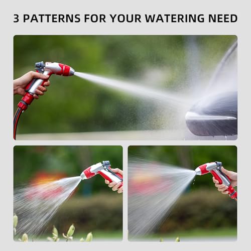 Garden Water Hose Reel Cart, Holds 50-100 Ft of 5/8 Inch Hose, Portable Water Hose Holder for Outside Hose Storage,Wall Mounted Hose Reel Tools, Mobile Hose Reel Cart For Lawn Yard - Image 6