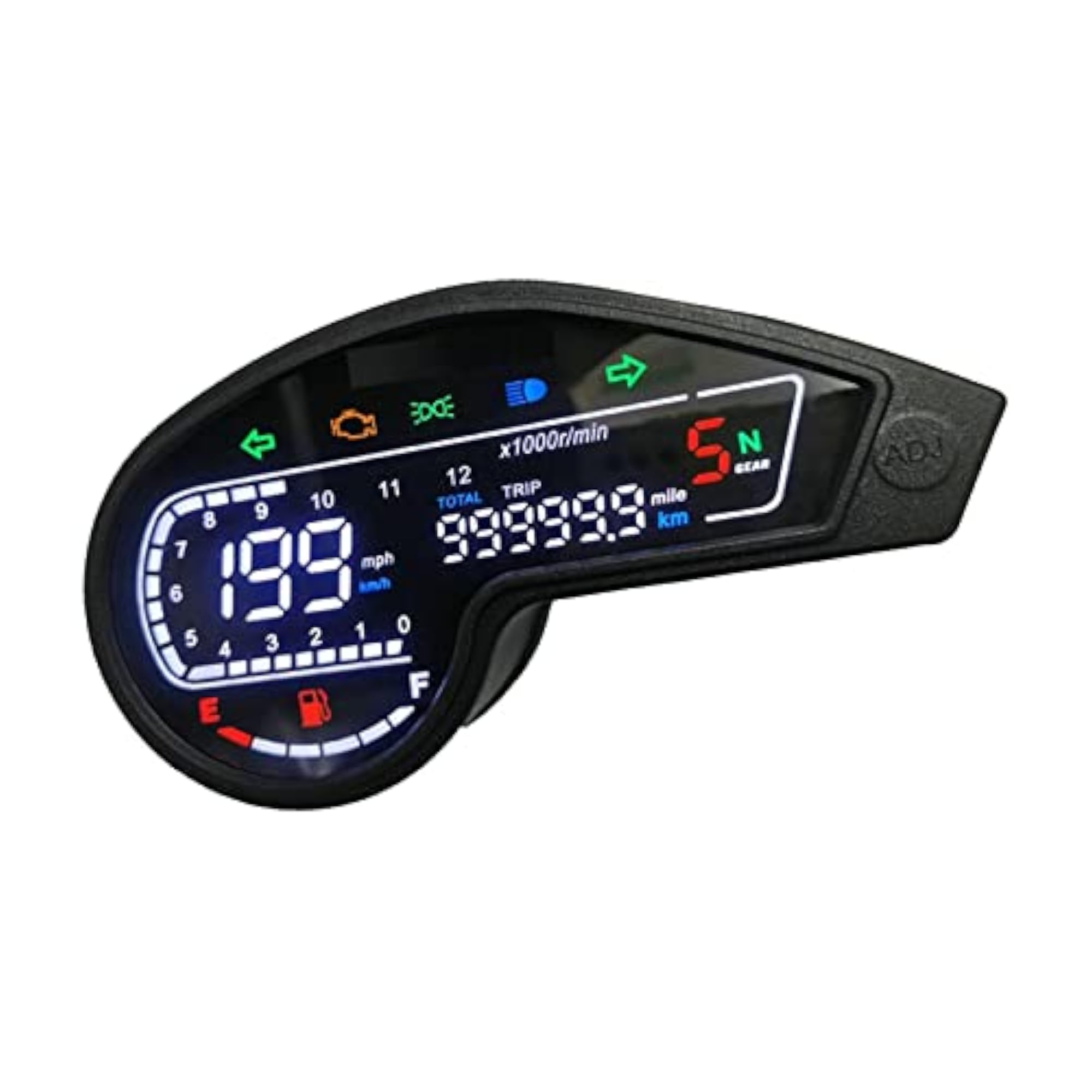 Motorcycle Speedometer Odometer Tachometer Meter for Xr150 CRV