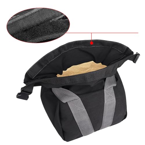 Pesa rusa de arena ajustable de 0 a 35 lbs con asa cómoda para entrenar fuerza 5