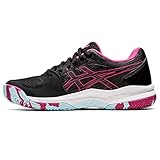 ASICS GEL PADEL EXCLUSIVE 6 1042A143003 IN SCHWARZ UND ROSA FÜR DAMEN