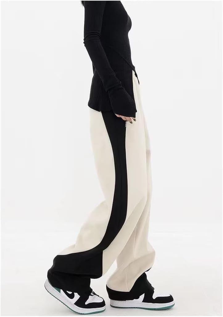 EMMIOL Wide Leg Sweatpants for Women, High Waisted Baggy Joggers, Barrel Leg Lounge Pants with Pockets - Image 5