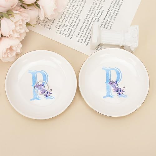 Monogramme R doré de 10,2 cm pour décoration de Saint-Valentin et mariage
