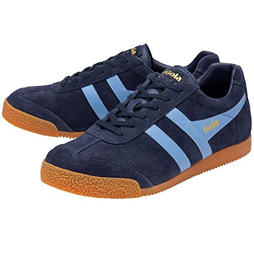 Image of Gola Equipe Suede - Sneakers for Men - Contrasting Wingflash - Heel Return - Durable Cupsole - Low Silhouette