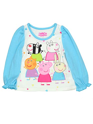 Peppa Pig Girls Toddler Soft Polyester Pajamas3