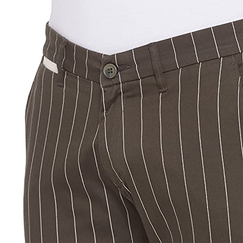 Image of Spykar Men's Slim Fit Trousers