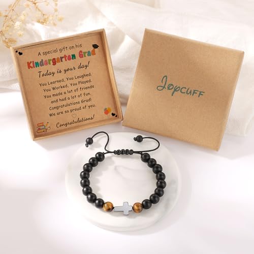 Image of JoycuFF 2026 Kindergarten Graduation Gifts for Her, Cute Heart Cross Bracelet Gifts for Her, Graduation Gifts for Teen Women Daughter Niece Granddaughter