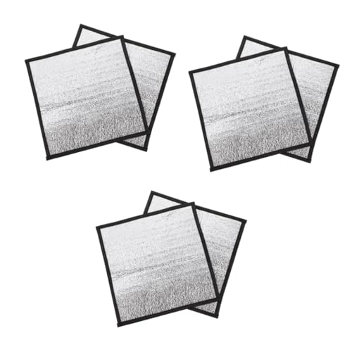 Angoily 3sets Pet Heating Pad Reptile Terrarium Heating Pad Parrot Tortoise Spider Electric-Free Safe for Indoor Use 2pcs*3