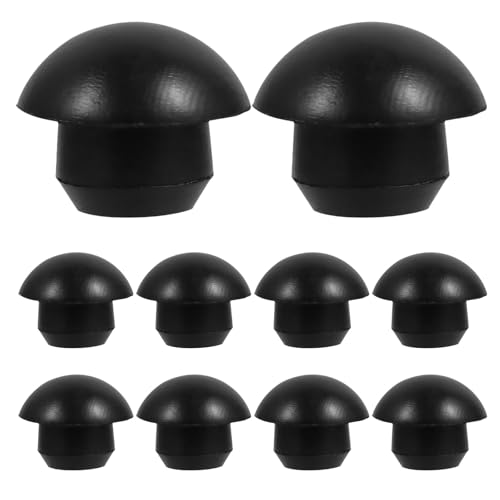 Alipis 10 Tapones de Goma Cónicos para Gato Hidráulico, Accesorios de Llenado y Sellado de Aceite, Resistentes al Calor y Ozono, Kit para Equipos Hidráulicos Industriales