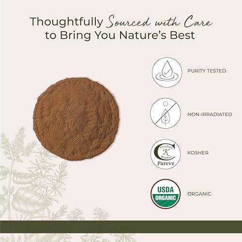 Starwest Botanicals Organic Ceylon Cinnamon Powder - Spice for Tea, Cooking, & Baking, Sweet & Mellow Flavor, Certified Kosher, Non-GMO - Bulk 1 lb Bag