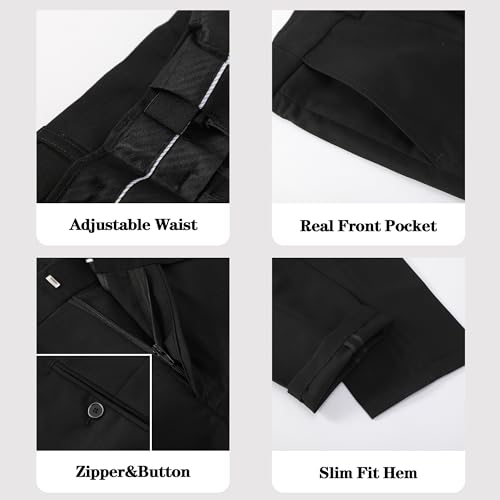 Men's Slim Fit 2 Pieces Tuxedo Shawl Lapel Suits Paisley Jacket Pants Set for Wedding Prom Dinner Party4