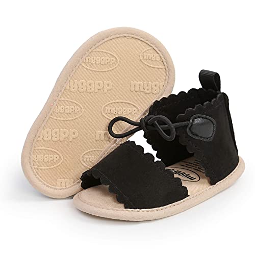 Image of Infant Baby Girls Boys Summer Sandals Premium Unisex Non Slip Rubber Soft Sole Breathable Toddler First Walker Outdoor Beach Shoes