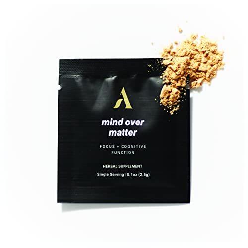 ApothÃ©kary - The Littles, Mind Over Matter (10-Pack) - Lionâ€™s Mane Mushroom, Reishi Mushroom, Chaga Mushroom. Cognitive Function, Focus, Brain Fog Relief, and Stress Relief. Vegan, Plant Based, Dairy Free, Gluten Free, Soy Free, No Added Sugars, N