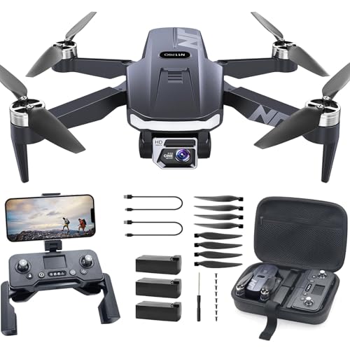 4K UHD GPS Drone with Camera for Adults N11 Pro, 90 Min 3 Battery Long Flight Time, Auto Return, Follow Me, Long Control Range, Brushless Motor, 5G FPV RC Quadcopter for Beginners by NAFYRE - Used condition - Image 7
