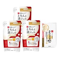 Amazon | なめらか本舗 とろんと濃ジェル エンリッチ(つめかえ用)3個