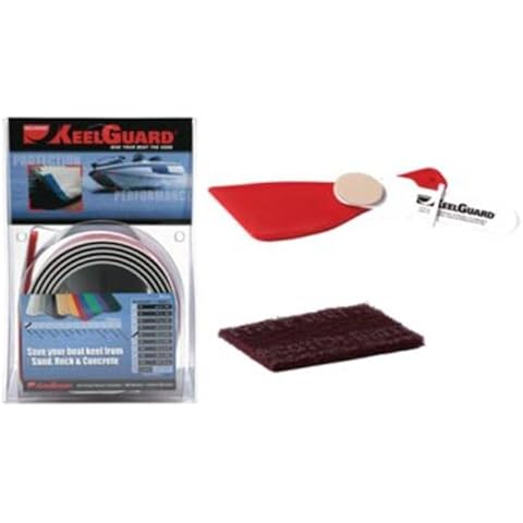 Megaware KeelGuard Kielschutz für Fiberglas, Serie 102, 152 cm, Weiß Cover