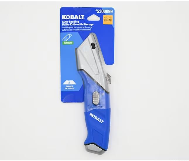 K.balt Auto Loading 3/4-in 5-Blade Retractable Utility Knife with On Tool Blade Storage